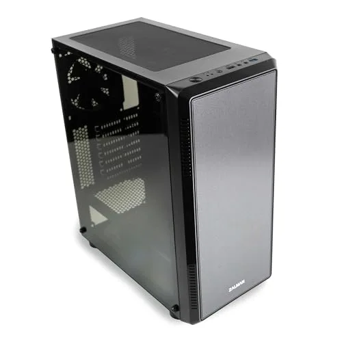 ZALMAN BOITIER PC S4 - Moyen Tour - Noir - Format ATX (S4BK) - vue 9