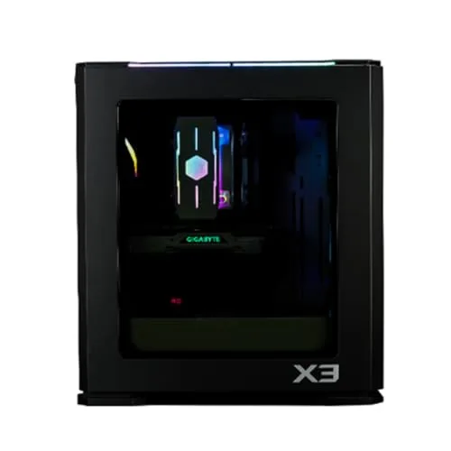 ZALMAN BOITIER PC X3 - Moyen Tour - RGB - Noir - Verre trempé - Format ATX (X3BK) - vue 4