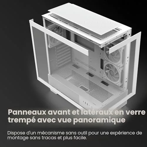 Zalman CHRONIX White ATX - vue 3