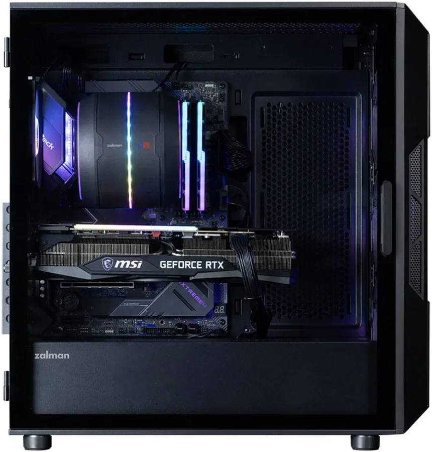 Zalman i3 Neo ARGB V2 ATX RGB Black - vue 4