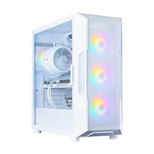 Zalman I3 NEO V2 White ATX RGB - vue 8