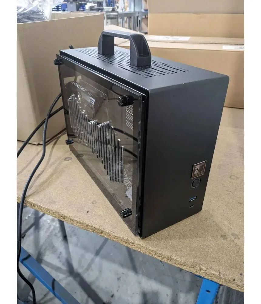 Zalman M2 Mini-Silver mITX - vue 4
