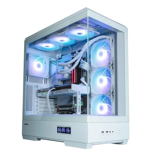 Zalman P50 DS ATX RGB White - vue 4