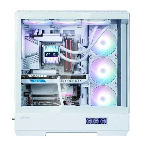 Zalman P50 DS ATX RGB White - vue 6