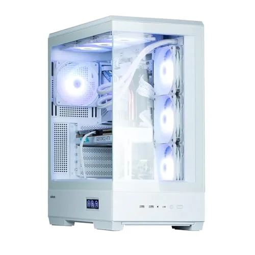 Zalman P50 DS ATX RGB White - vue 8