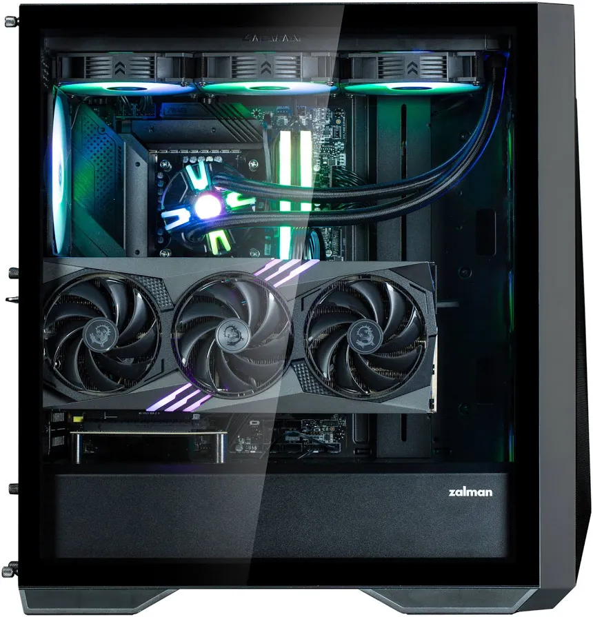 Zalman Z9 Iceberg MS ATX RGB - vue 3