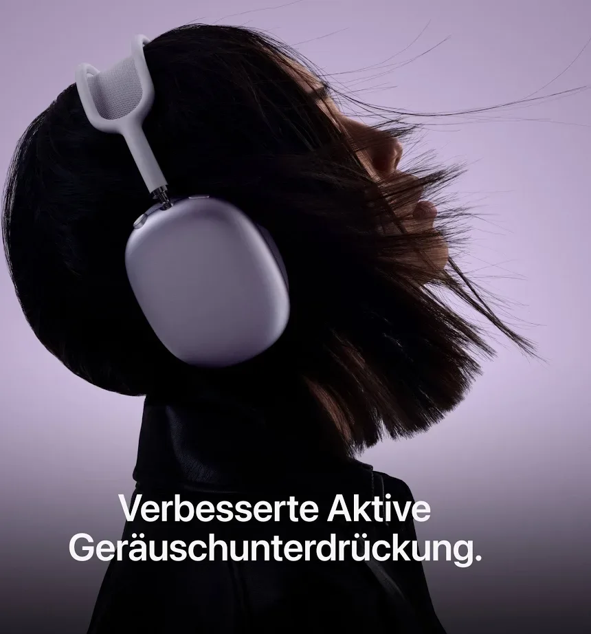 Apple AirPods Max Orange Noir - vue 4