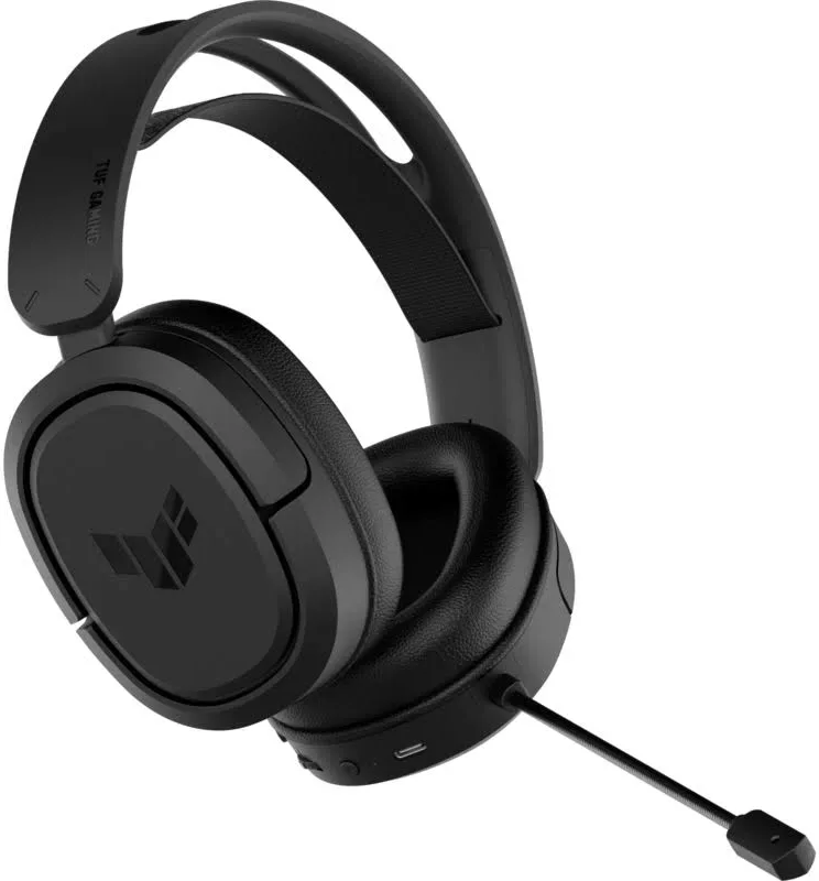 ASUS TUF Gaming H1 Wireless Noir - vue 1