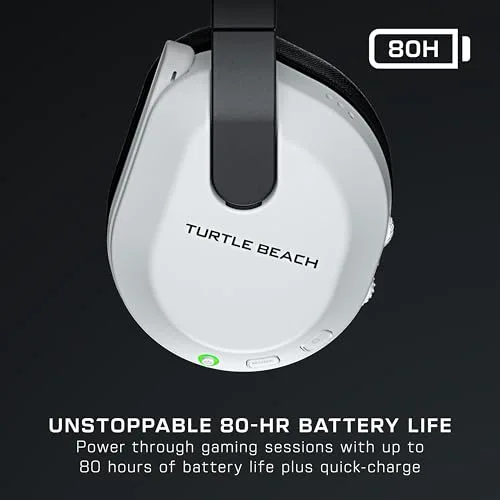 Casque de gaming multi-plateforme sans fil - TURTLE BEACH - Stealth™ 600 PS (Gen 3) - Blanc - vue 2
