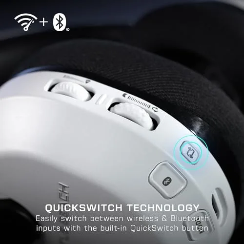 Casque de gaming multi-plateforme sans fil - TURTLE BEACH - Stealth™ 600 PS (Gen 3) - Blanc - vue 5