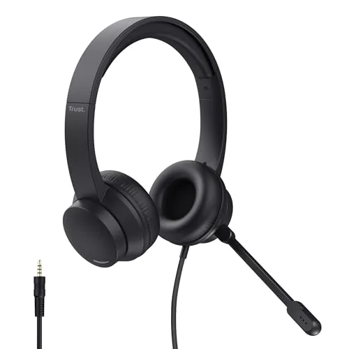 Trust Ayda Casque Filaire Jack 3,5 mm Micro Boom Supra-aural