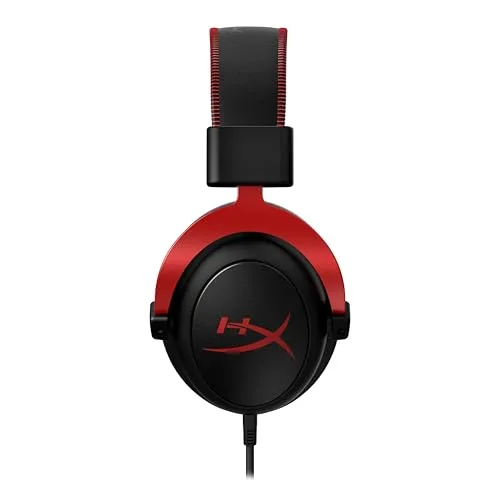 Casque Gamer Filaire - HyperX Cloud II - pour PC & console - Noir/Rouge - vue 7