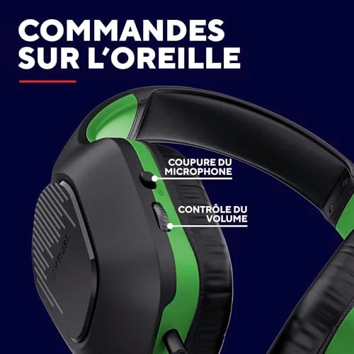 Trust GXT 415X Zirox Casque Gaming Filaire 3.5 mm Léger - vue 3