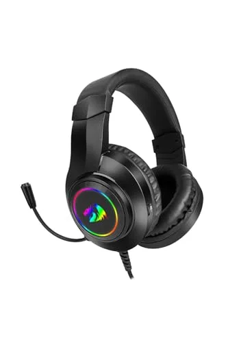 Redragon Hylas H260 RGB Casque Gaming Filaire 50 mm - vue 3