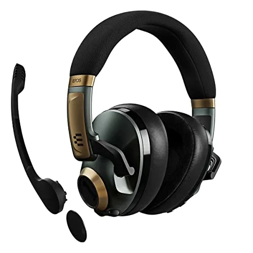 EPOS H3PRO Hybrid Vert et Or ANC 30h Sans-fil - vue 4
