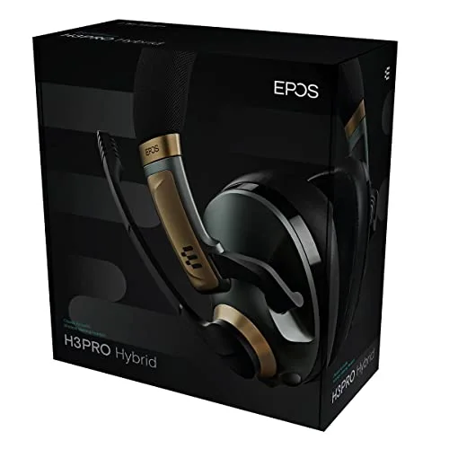 EPOS H3PRO Hybrid Vert et Or ANC 30h Sans-fil - vue 9