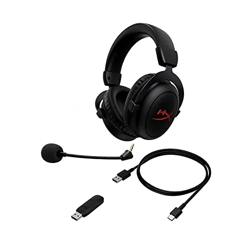 Casque Gamer Sans Fil - HYPERX - Cloud Core - Circum-aural - Réduction de bruit - Noir - vue 6