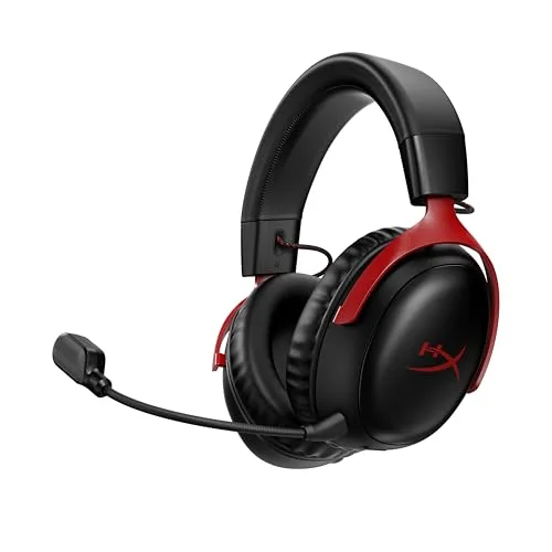 HyperX Cloud III S Sans fil Noir/Rouge