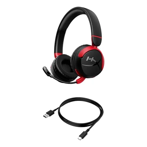 Casque Gamer Sans Fil - HyperX Cloud Mini - pour PC & console - Noir - vue 2
