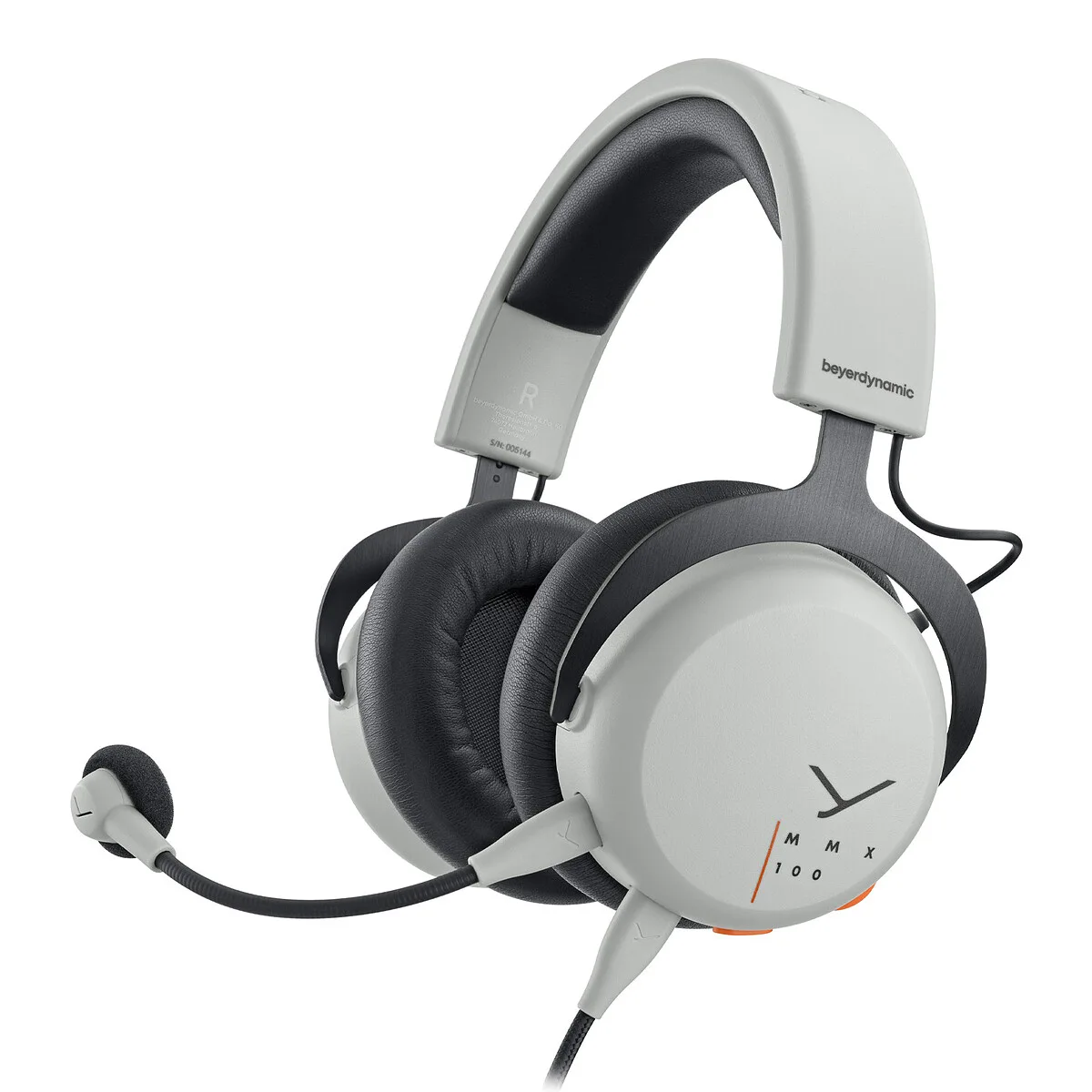 Beyerdynamic MMX 100 Gris Filaire Circum-aural Micro intégré