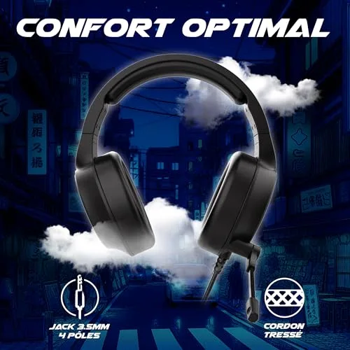 AKUMA SEINEN H02 Casque Gaming Filaire Stéréo 40mm - vue 4