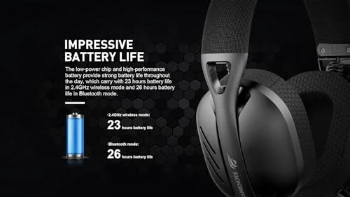 HAVIT Fuxi H3 Quad-Mode Sans-fil Noir - vue 9