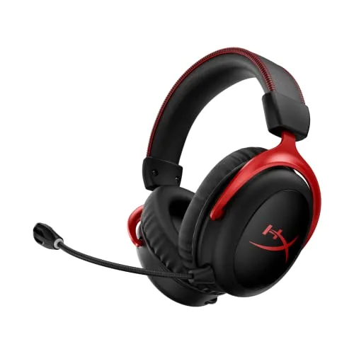 HyperX Cloud II Wireless Noir et Rouge 30h 53mm