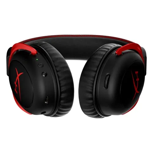 HyperX Cloud II Wireless Noir et Rouge 30h 53mm - vue 4