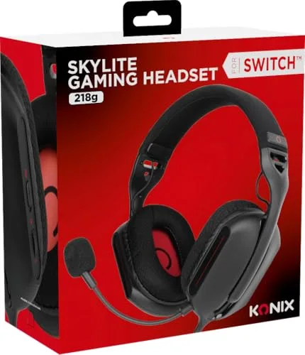 Konix Skylite Casque Gaming Ultra-léger 218g Micro Détachable - vue 5