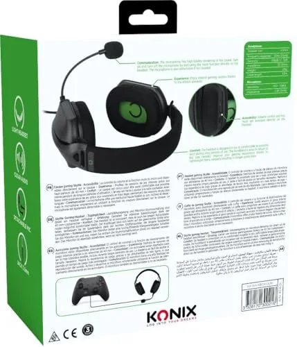 Konix Skylite Casque Gaming Ultraléger Blanc 40mm Hi-Fi - vue 7
