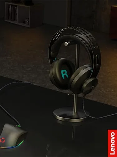 Casque Gaming LENOVO Legion H300 Stereo - Casque micro avec Répartiteur audio - vue 9