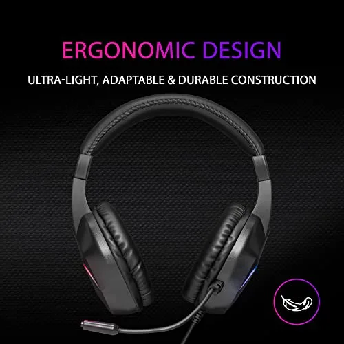 Mars Gaming MH122 Casque Gaming Filaire RGB - vue 3