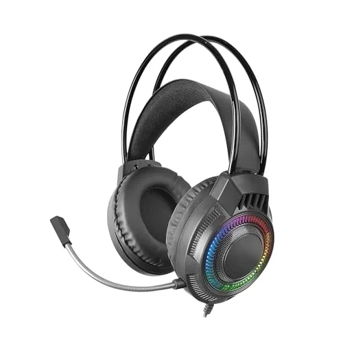 Mars Gaming MH124 Casque Gaming FRGB Rainbow Micro Flexible
