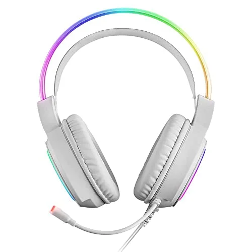 Mars Gaming MHRGB Blanc Son Spatial RGB Flow - vue 3