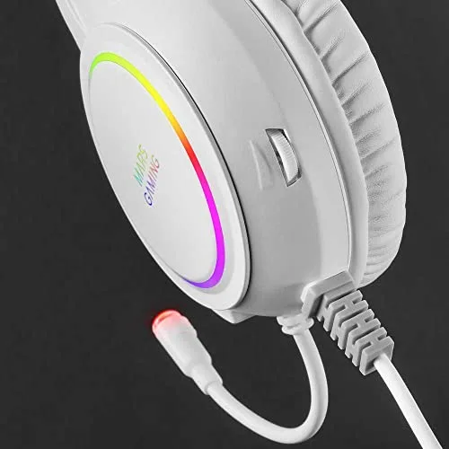Mars Gaming MHRGB Blanc Son Spatial RGB Flow - vue 5