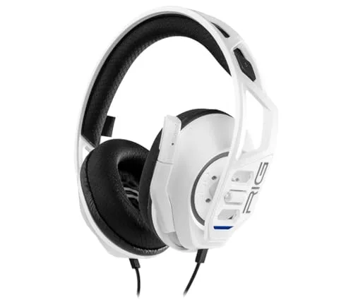 Nacon RIG 300 PRO HS Blanc Filaire 40 mm