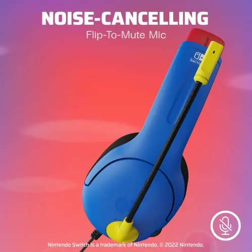 Casque Gaming - PDP - Airlite Super Mario - Léger - Son Puissant - Confort Optimal - vue 4