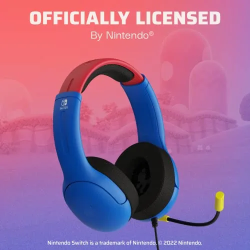 Casque Gaming - PDP - Airlite Super Mario - Léger - Son Puissant - Confort Optimal - vue 5