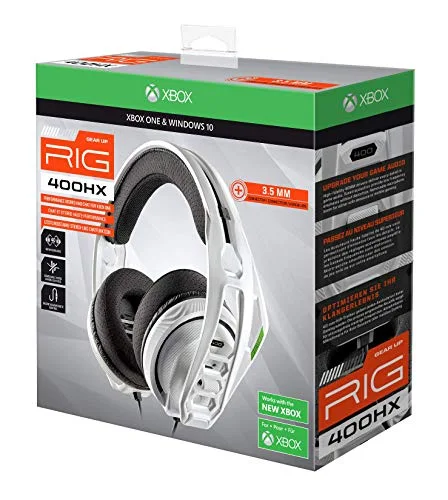 Plantronics RIG 400HX Blanc Filaire Xbox One - vue 6