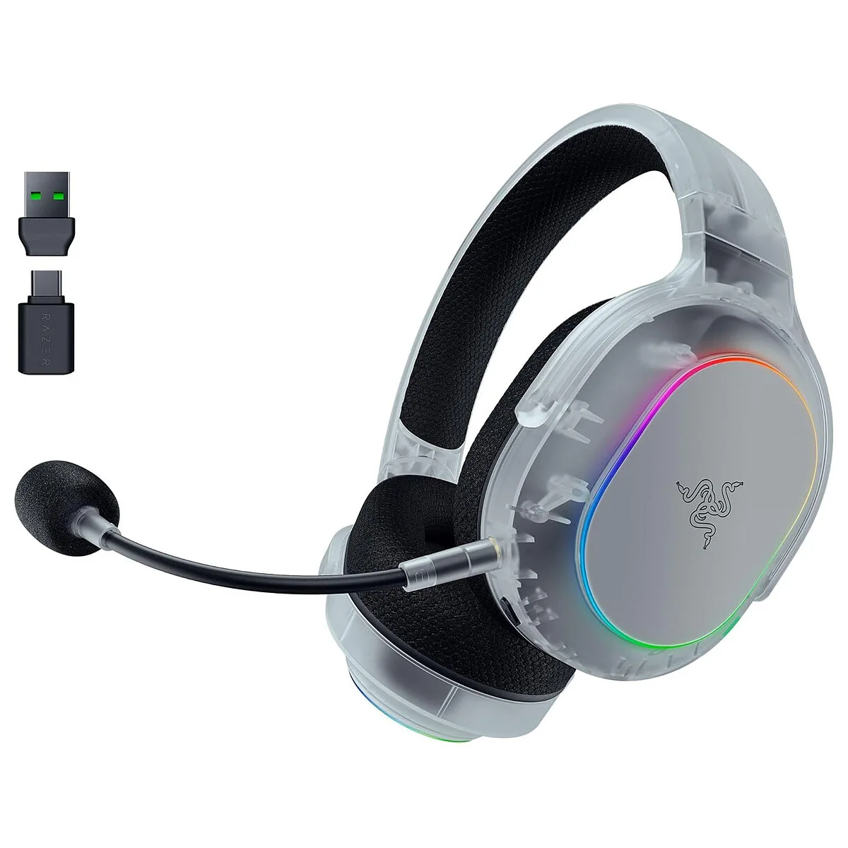 Razer Barracuda X Chroma Phantom White Sans-fil RGB 40mm