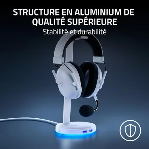 Casque Gaming - Razer - Base Station V2 Chroma - Noir - Filaire - USB 3.1 - vue 2