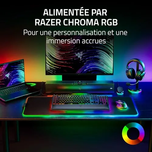 Casque Gaming - Razer - Base Station V2 Chroma - Noir - Filaire - USB 3.1 - vue 7