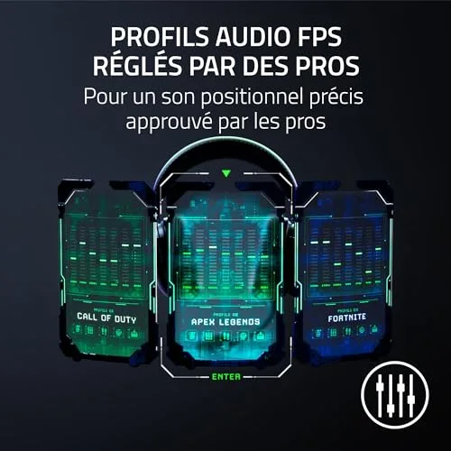 Razer BlackShark V2 Pro 2023 Circum-aural 70h Bluetooth 5.2 - vue 6