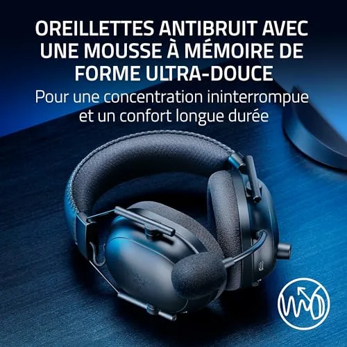 Razer BlackShark V2 Pro 2023 Circum-aural 70h Bluetooth 5.2 - vue 7