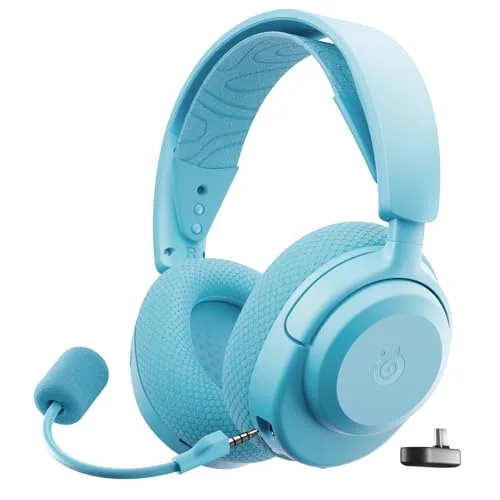 SteelSeries Arctis Nova 3PW Bleu ciel 40h Bluetooth 2,4 GHz