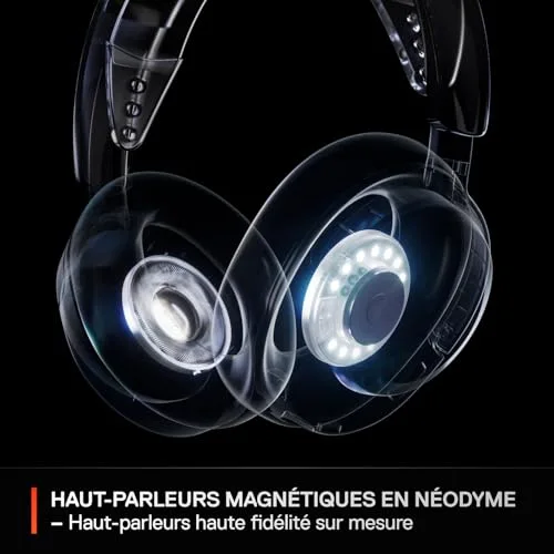 SteelSeries Arctis Nova 3PW Bleu ciel 40h Bluetooth 2,4 GHz - vue 6