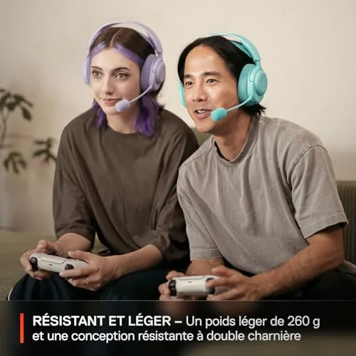 SteelSeries Arctis Nova 3P Wireless 40h Bluetooth 2.4 GHz - vue 5