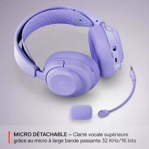 SteelSeries Arctis Nova 3P Wireless 40h Bluetooth 2.4 GHz - vue 8
