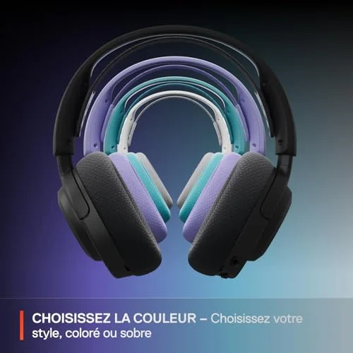 SteelSeries Arctis Nova 3P Wireless 40h Bluetooth 2.4 GHz - vue 9