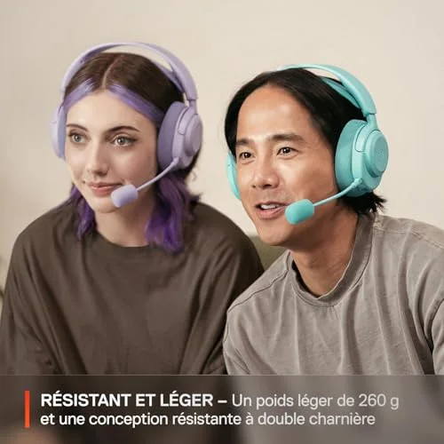 SteelSeries Arctis Nova 3XW Noir Sans-fil 2,4 GHz + Bluetooth 40 h - vue 5